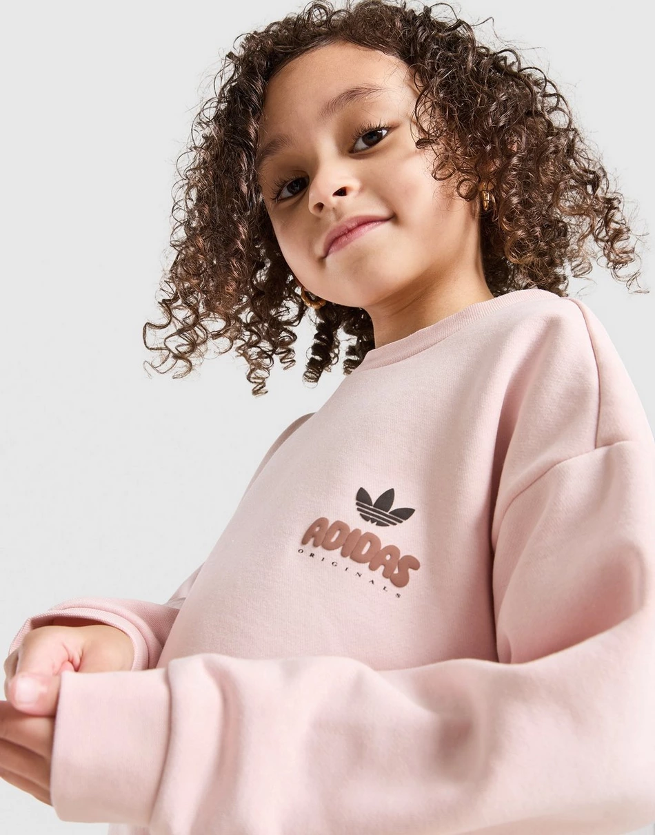 Adidas Originals Bubble Sweatshirt Tracksuit Children's