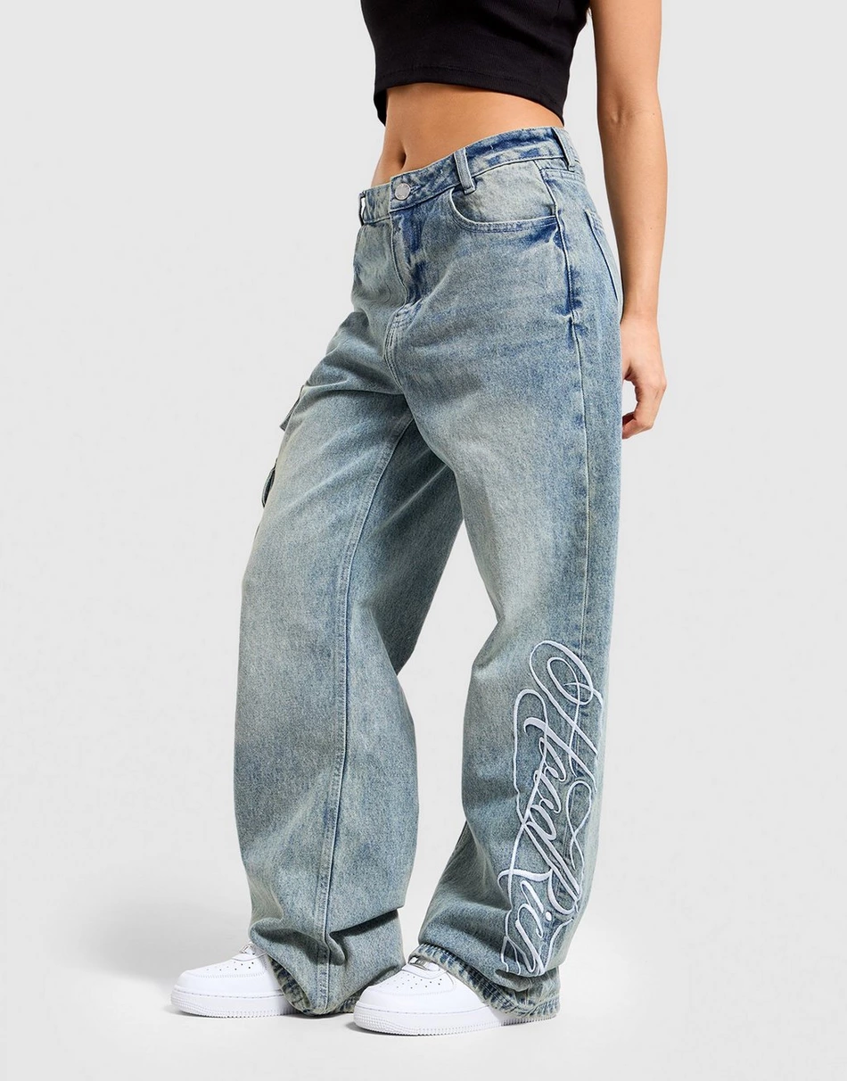 Hoodrich Cargo Denim Pants
